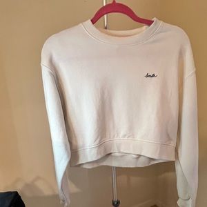 Cute crop pullover from h and m